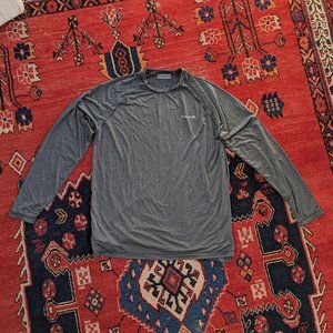 Avalanche Asphalt UPF 50+ Sun Protect Long Sleeve TShirt Mens Medium